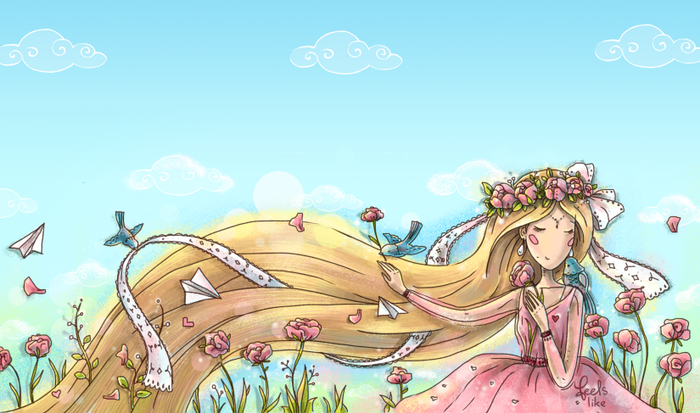 /о девочках и весне