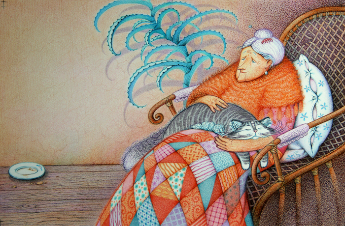 "Пожалела старушка беднягу..." 