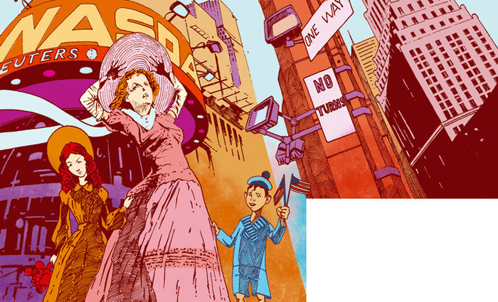 иллюстрация для журнала Story