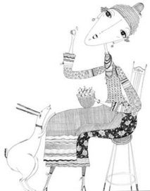 Белый зайчик.