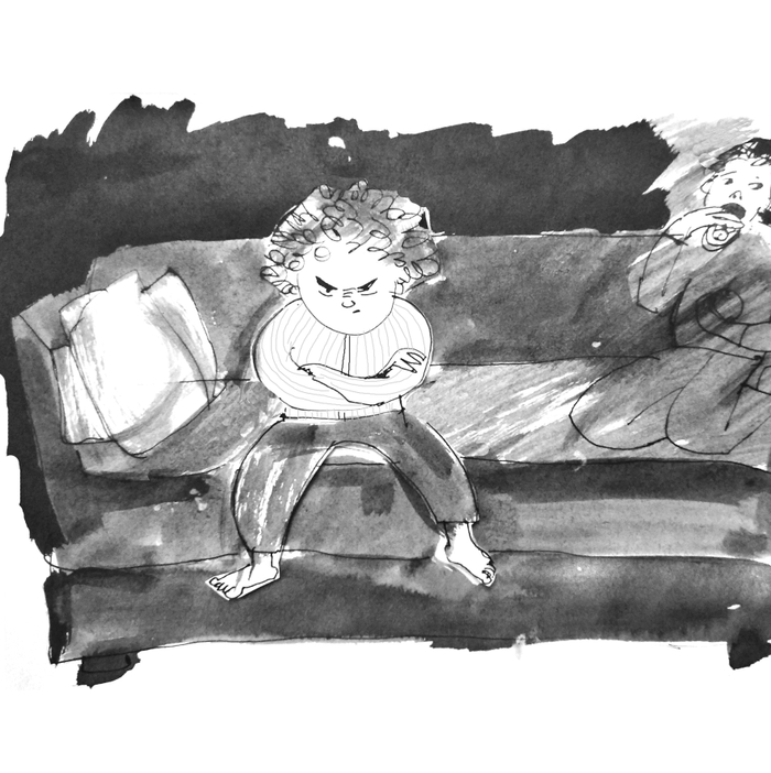 Утро перед садом