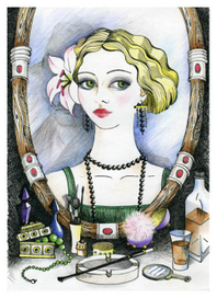 перед зеркалом