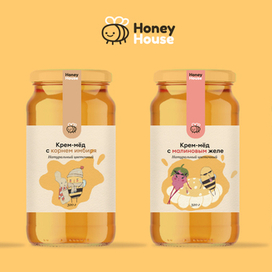 Иллюстрации для баночек меда