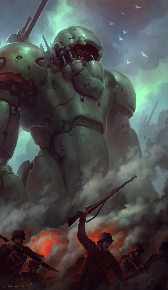 Супертяжёлая пехота. Mech-012991