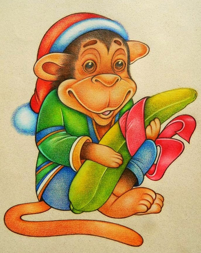 новогодняя открытка