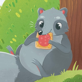 Разворот для челленджа с цифрой 1