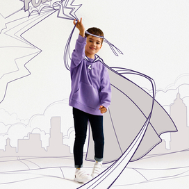 Дорисовка супер-мен