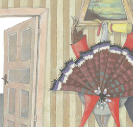 Иллюстрация к сказке Джанни Родари "Все началось с крокодила"