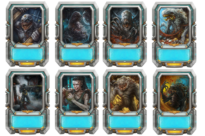 Набор карт для проекта "Star Crusade CCG"