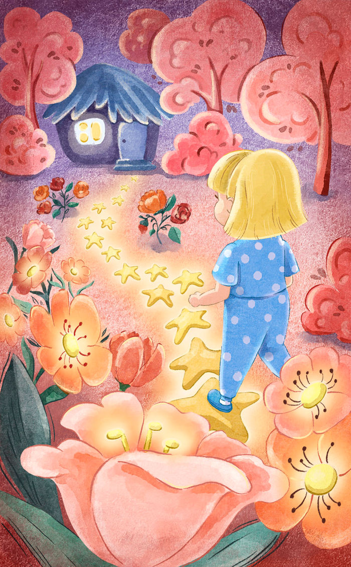 Медитативная карточка для детей