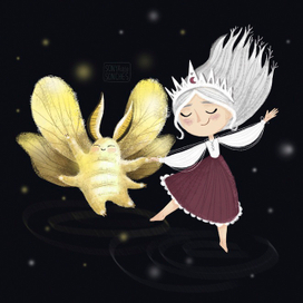 Танец Луны и мотылька