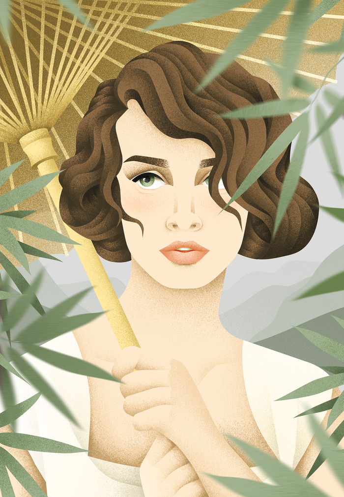 Обложка для книги: Сомерсет Моэм "Разрисованная вуаль"