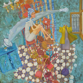 Нежное утро.Из серии:Мои любимые художники. Ян Вермер