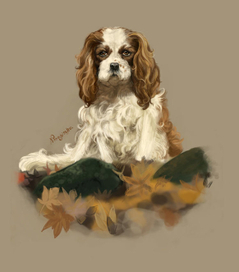 Осенний собак