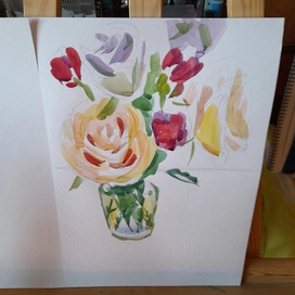 Набросок Цветы