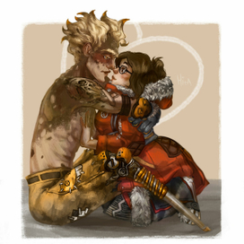 Mei and Junkrat