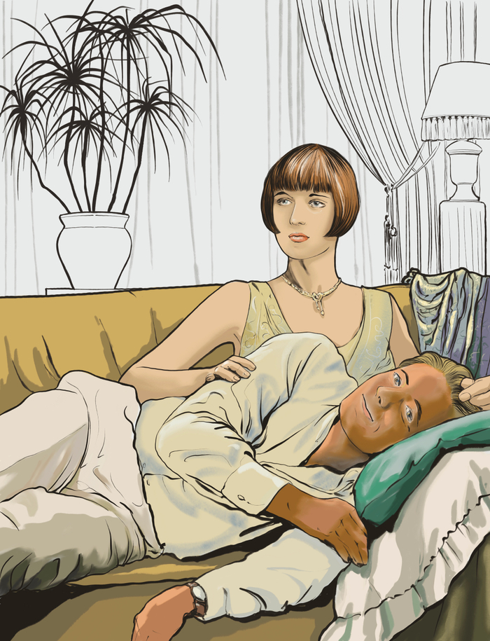 Николь и Дик Дайверы.