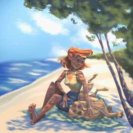 Дружба | Дизайн персонажа | Иллюстрация