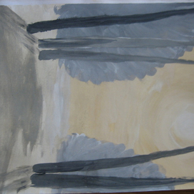 вечернее солнце