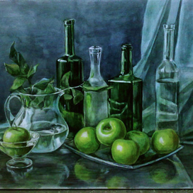 НАТЮРМОРТ СО СТЕКЛОМ