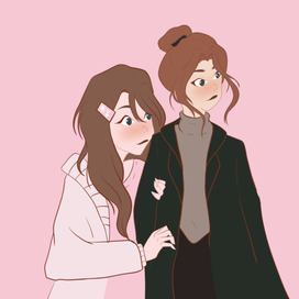 Две подружки — зайки