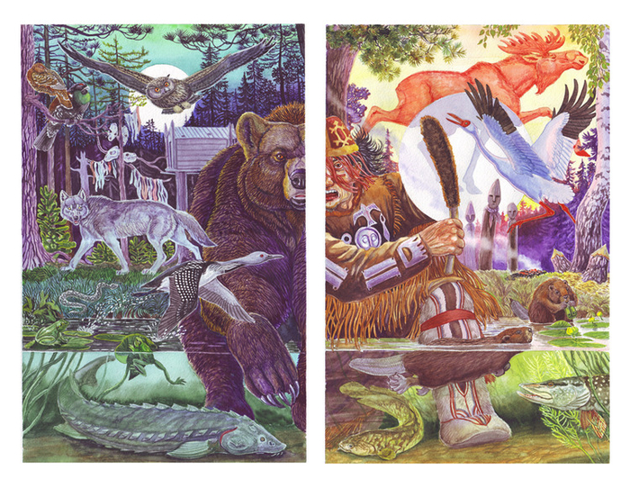 Сакральные организмы.