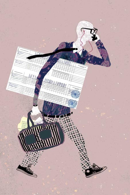 Студент. Типажи в Журнал "Собака"