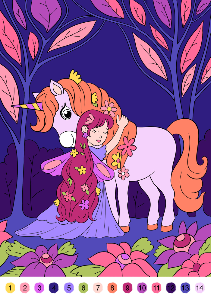 фея и единорог