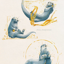 Выдры и каланы