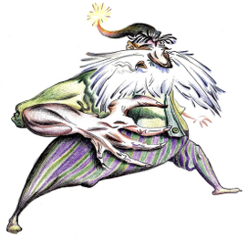 Злой домовой.