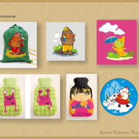 для детей печатная продукция (текстиль)
