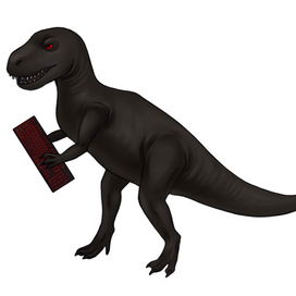 Динозавр для логотипа