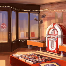 магазин пластинок