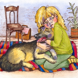 Люся и Уран в чернилах