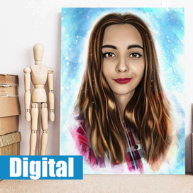 KUDRYASHOV-DRAW Цифровые портреты по фото. 