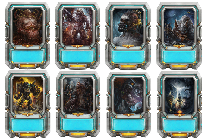 Набор карт для проекта "Star Crusade CCG"