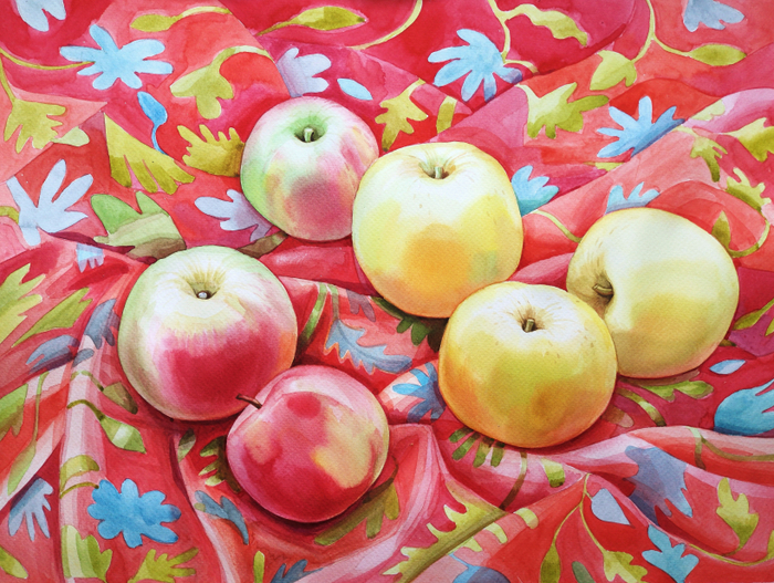 "Шесть яблок"