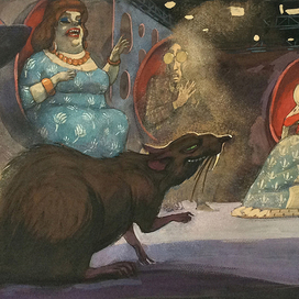 Иллюстрация к повести Джона Бойнтона Пристли "31 июня"