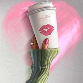 Стаканчик с кофе