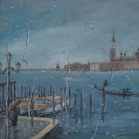 Городские зарисовки.Венеция за стеклом.