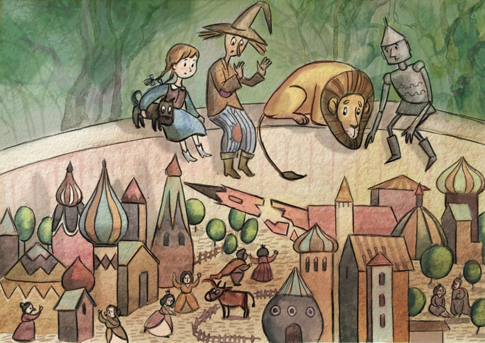 Удивительный волшебник страны Оз