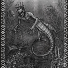 Кощей бессмертный в образе русалки