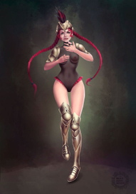 Девушка и бабочка