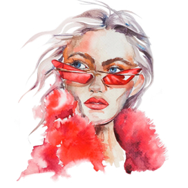 Beauty иллюстрации