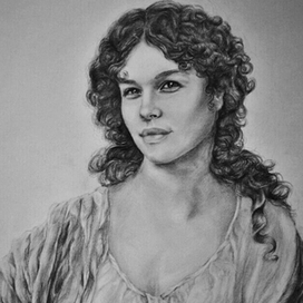 Портрет простым карандашом