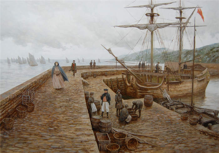 Гавань в Корнуолле