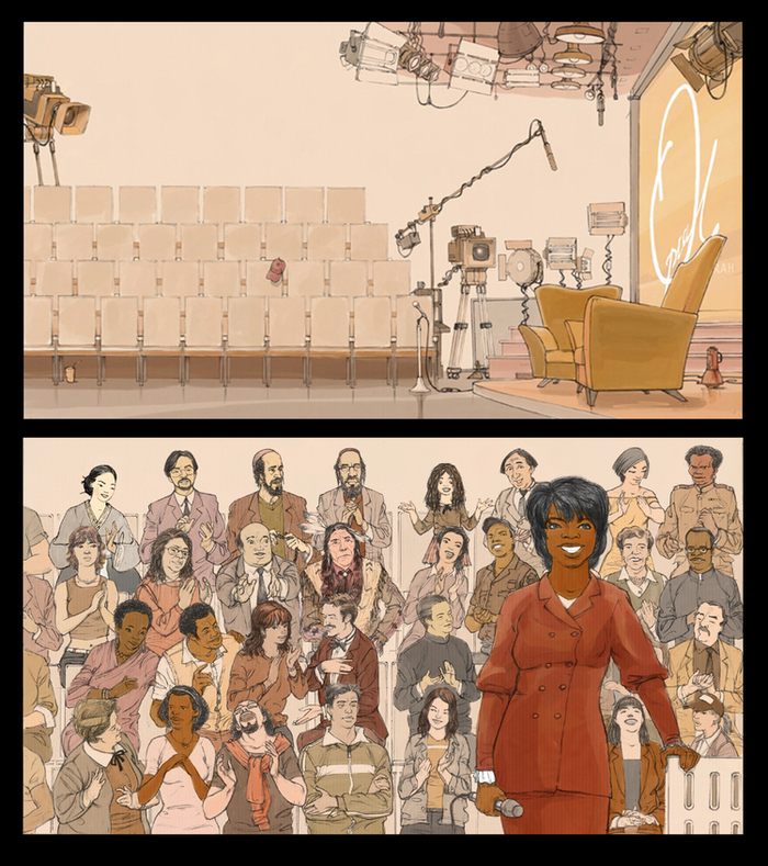 Форзацы для книги"Опра ".