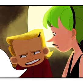 Авторские персонажи . Часть комикса