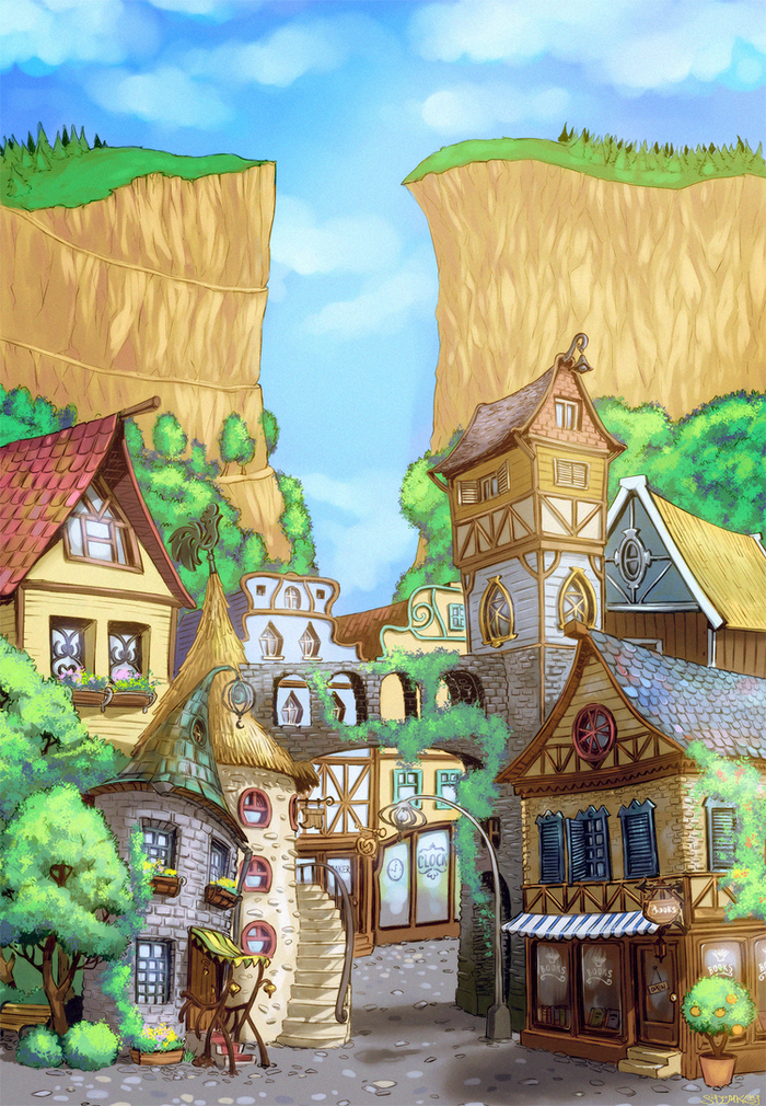 Сказочный город