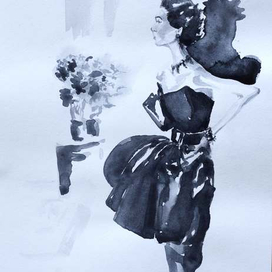 Девушка в черном